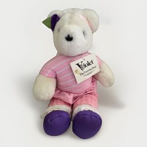 Vintage 1984 Violet the Exercise Bear Plush North American Bear Co w Tag